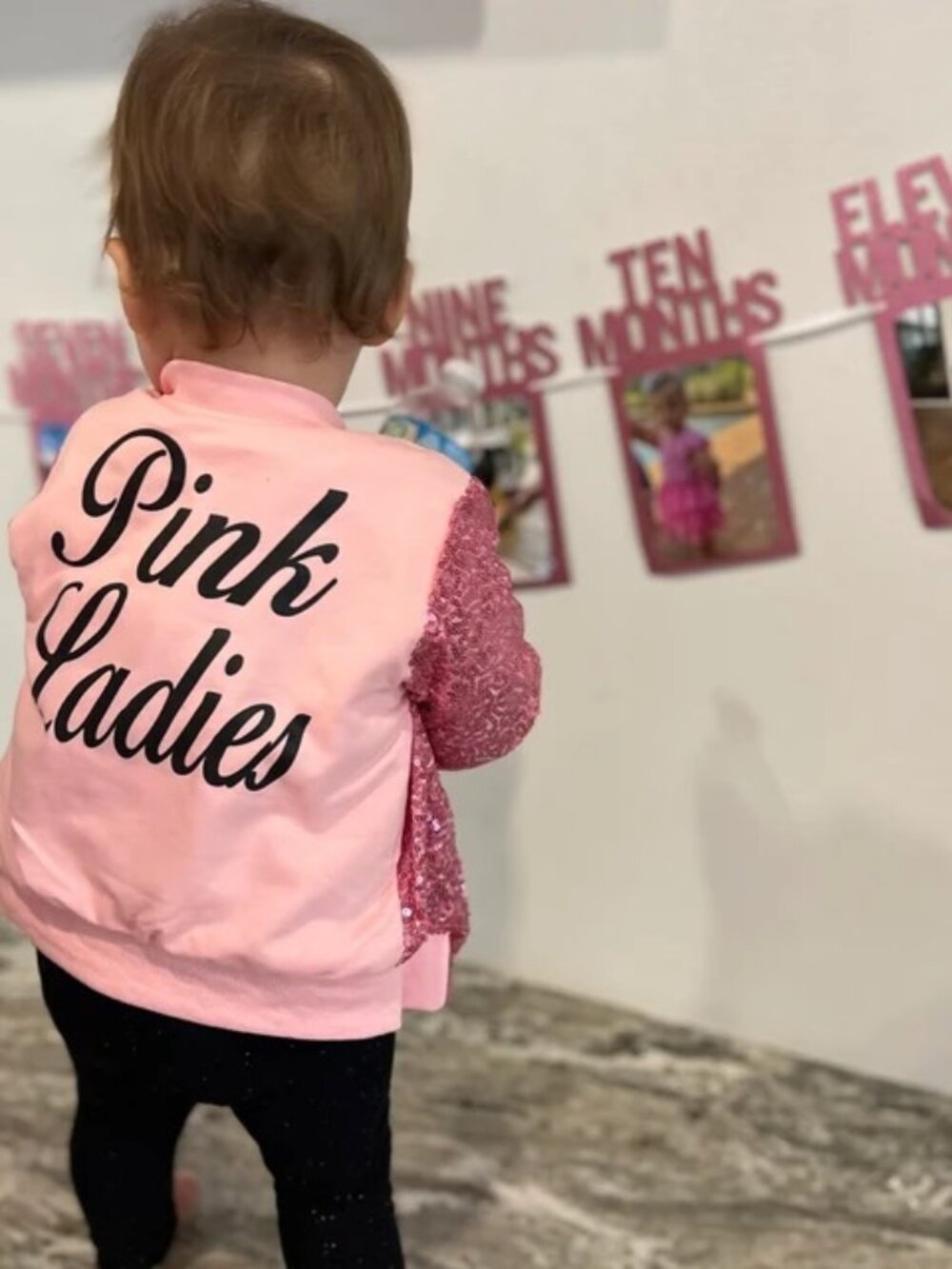 Pink Ladies Inspired Halloween Costume For Toddler Girls - Picture 16 of 16